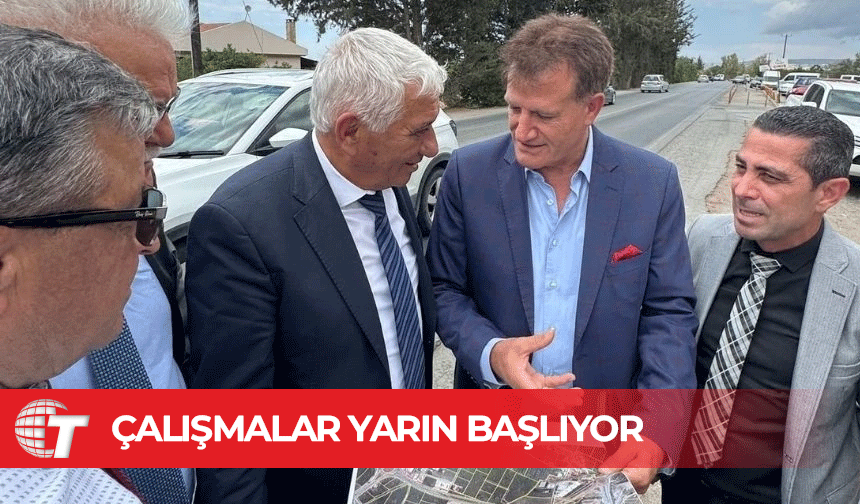 Güzelyurt Manisa Bulvarı genişletme çalışmaları yarın başlıyor