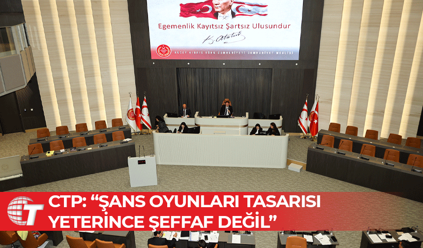 Meclis Genel Kurul'da Şans Oyunları (Değişiklik) Yasa Tasarısı görüşmeleri sürüyor