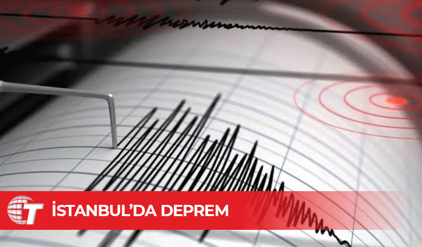İstanbul'da 3.5 büyüklüğünde deprem