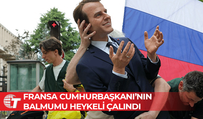 Fransa'daki bal mumu müzesinden Macron'un heykeli çalındı