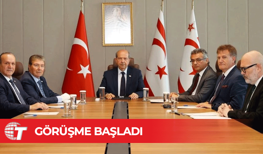 Tatar, siyasi parti başkanlarıyla görüşüyor