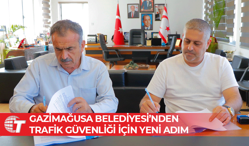 Gazimağusa Sanayi Bölgesi’nde yol ve kavşak düzenlemesi başladı