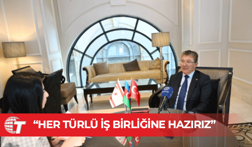 Başbakan Üstel: “Azerbaycan ile ilişkilerimizi daha ileri taşımak için çaba sarf ediyoruz”