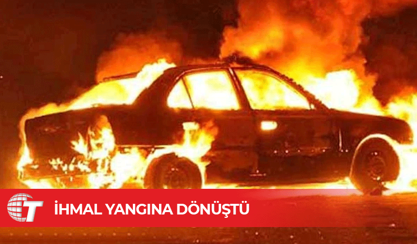 Unutulan çakmak yangına neden oldu