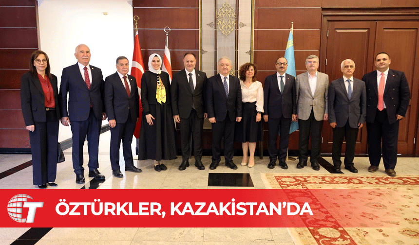 Öztürkler, TÜRKPA Genel Kurulu toplantısı için Kazakistan’da