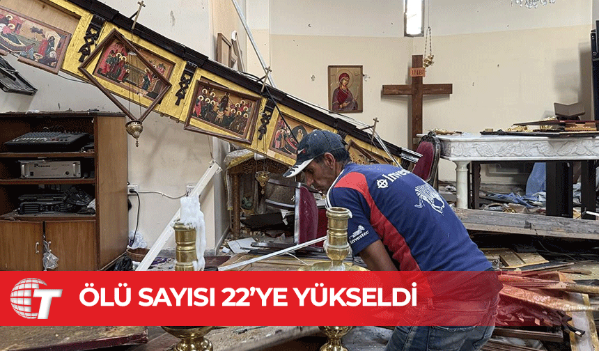Şam'daki kilise saldırısının DEAŞ'lı terörist tarafından düzenlendiği açıklandı