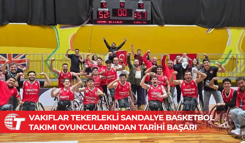 Vakıflar’ın Tekerlekli Sandalye Basketbolcuları Brezilya’dan gümüş madalyayla döndü