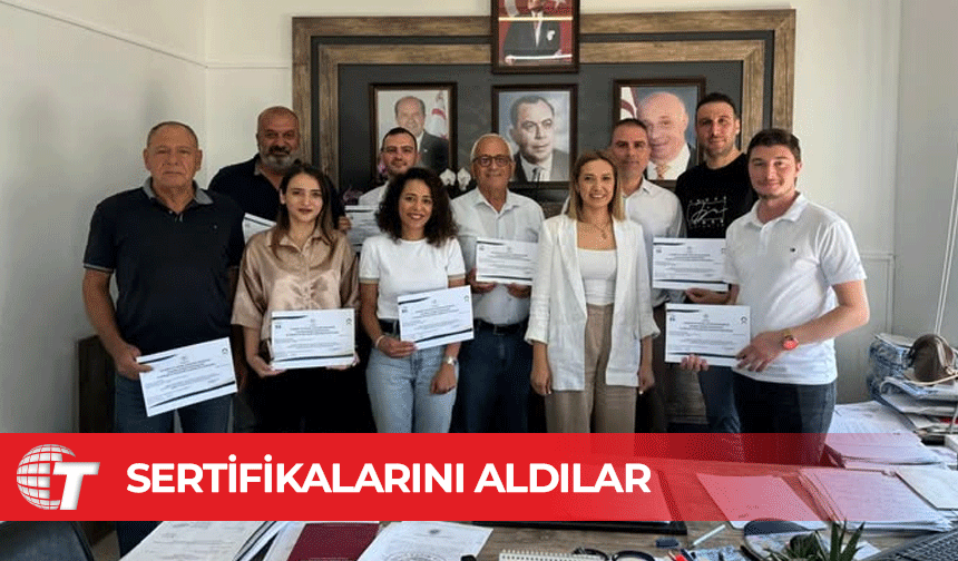 İş Sağlığı ve Güvenliği Uzmanlık Sertifikaları düzenlenen törenle verildi