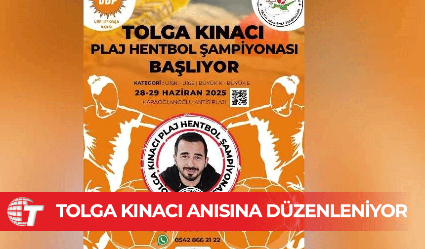 Tolga Kınacı Play Hentbol Turnuvası için geri sayım başladı
