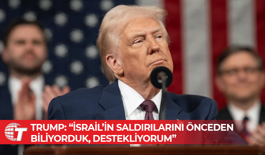 Trump, ABD'nin İran-İsrail çatışmasına "dahil olabileceğini" belirtti