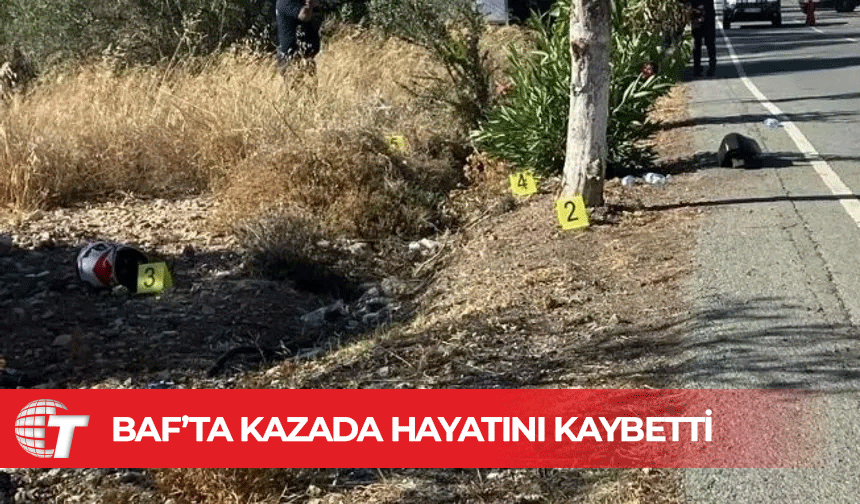 15 yaşındaki Kıbrıslı Türk İvan Gurbetoğlu Baf’ta motosiklet kazasında hayatını kaybetti