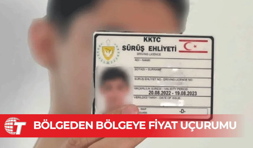 Ehliyette Bölgeden Bölgeye Fiyat Uçurumu!
