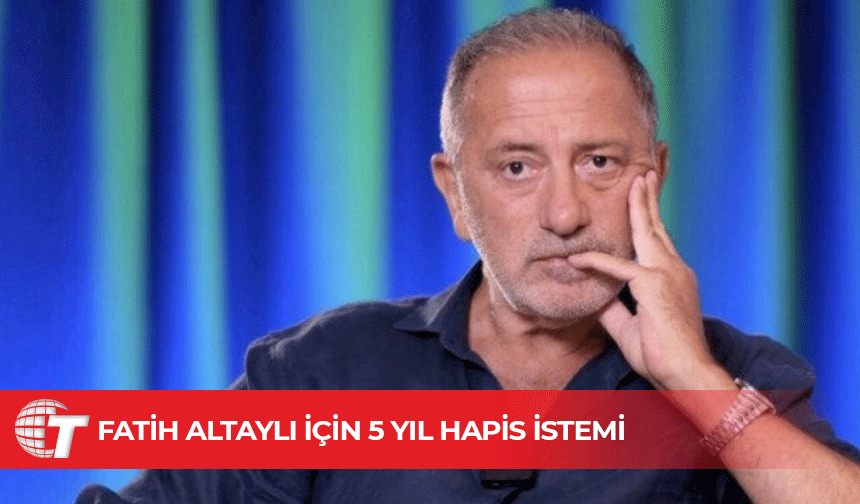 Fatih Altaylı’ya “Cumhurbaşkanını Tehdit”ten 5 yıl hapis istemi