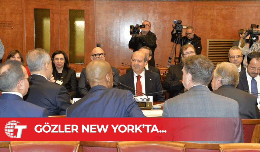 New York’taki Kıbrıs zirvesi bu akşam yapılıyor