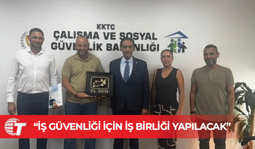 EL-SEN, Çalışma Bakanı Gardiyanoğlu’nu ziyaret etti