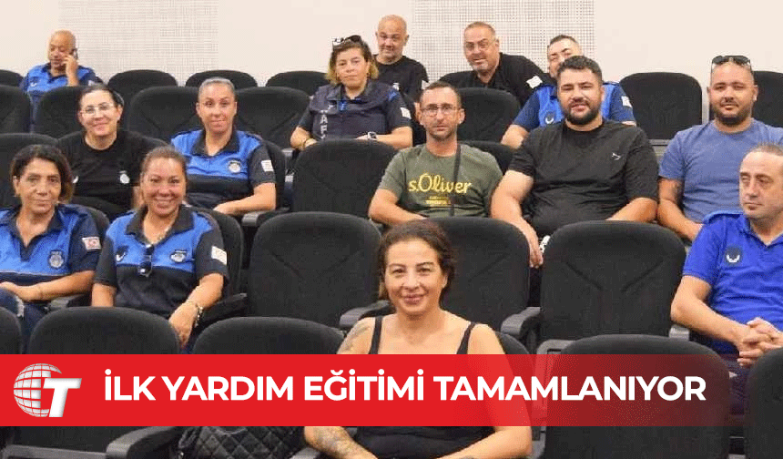 LTB Acil Durum Müdahale Merkezi Ekibi İlk Yardım Eğitimini tamamlıyor