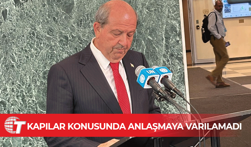 Tatar: Rum tarafı kapılar konusunda geri adım atmadı