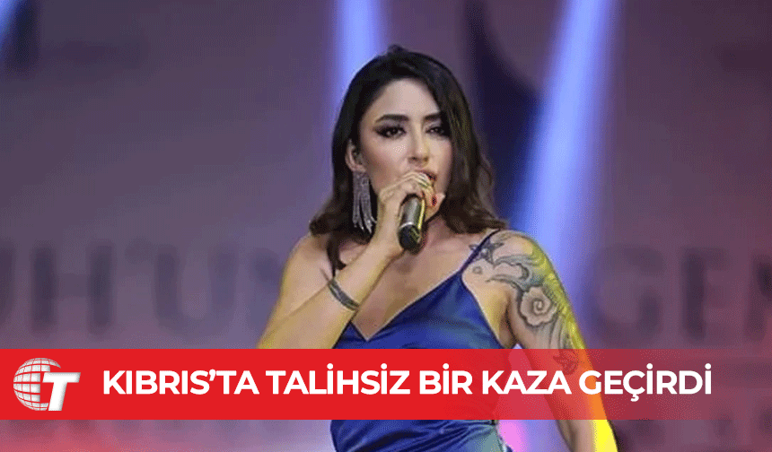 Melek Mosso, Kıbrıs tatilinde kaza geçirdi