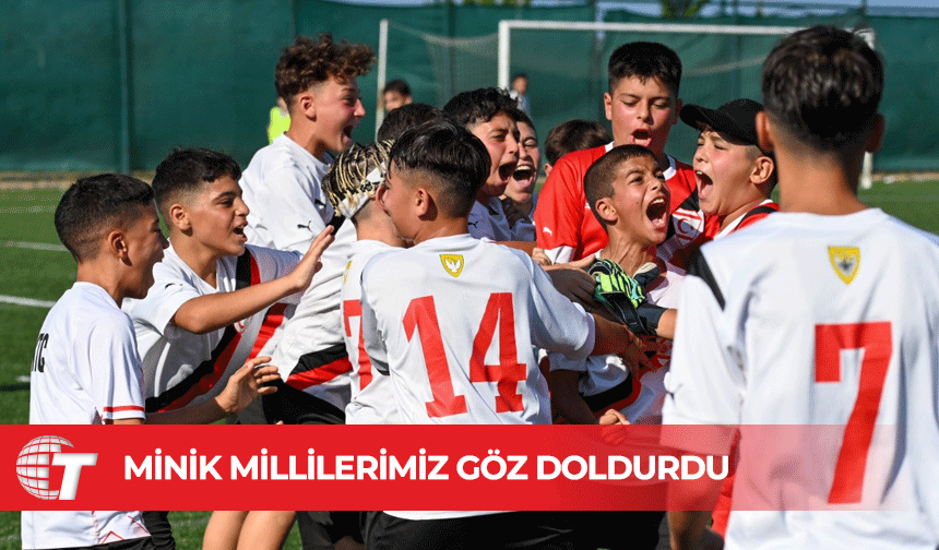 U12 Milli Takımımız Trabzon'da göz dolduruyor..!