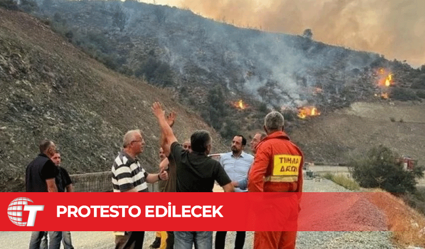 Limasol’daki yangınlara öfke büyüyor