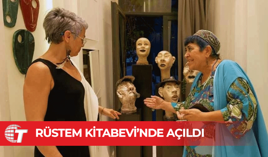 “Topraktan Hikayeler” sergisi Rüstem Kitabevi’nde açıldı