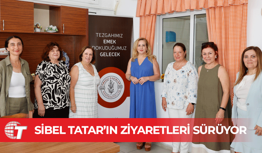 Sibel Tatar, Kuzey Kıbrıs Kadın Örgütleri Ağı’na bağlı derneklere yönelik ziyaretlerini Girne’de sürdürdü