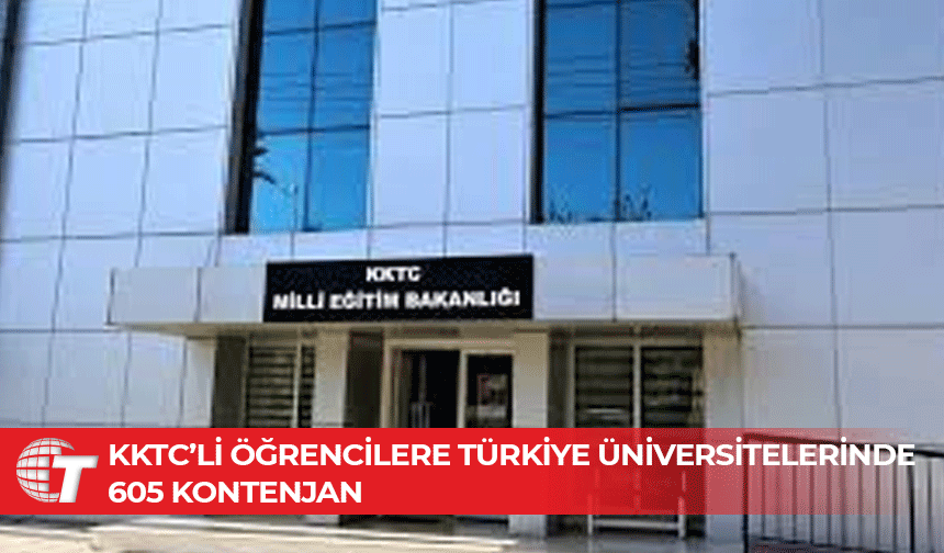KKTC için YÖK kontenjanları yüzde 7,27 arttı