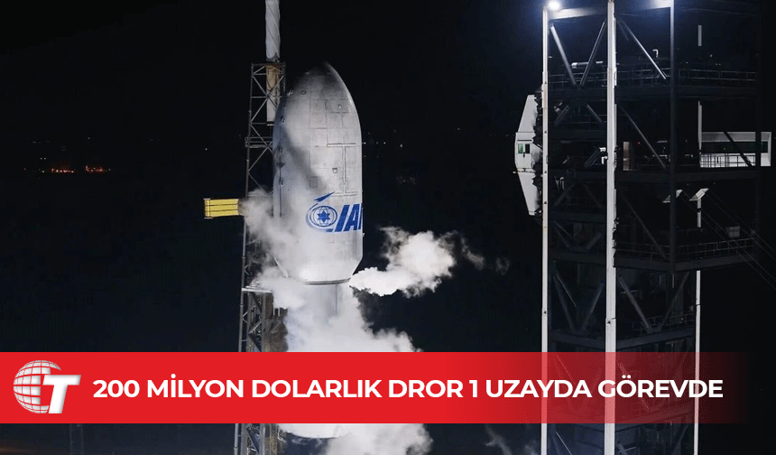 İsrail, Elon Musk'ın SpaceX şirketi aracılığıyla "Dror 1" iletişim uydusunu uzaya fırlattı