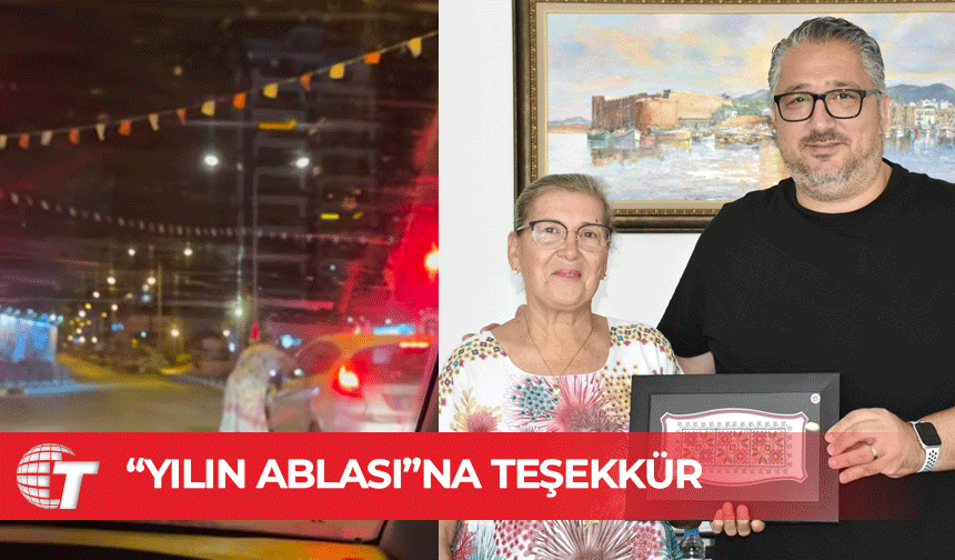 Nahide Kurşun’a çevre duyarlılığı için teşekkür