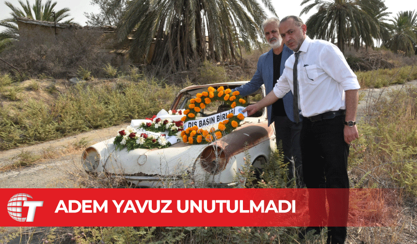Şehit gazeteci Adem Yavuz anıldı