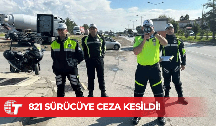 Hafta sonunda 4 ilçede eş zamanlı asayiş ve trafik denetimi