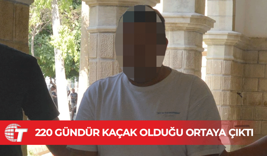 Giriş - çıkış belgesi almaya gitti, kaçak olduğu ortaya çıktı