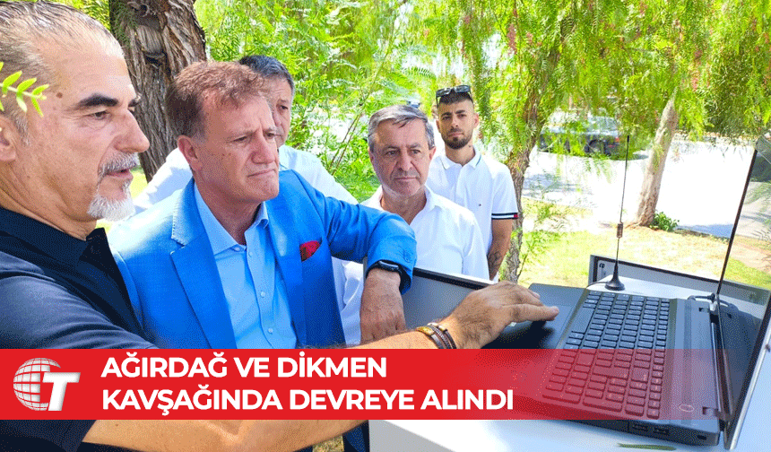 Ağırdağ ve Dikmen kavşaklarına monte edilen akıllı sinyalizasyon sistemi devreye alındı