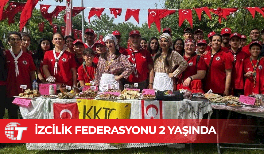 Kıbrıs Türk İzcilik Federasyonu, ikinci yılını kutluyor