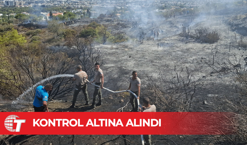 Yangın kontrol altında!