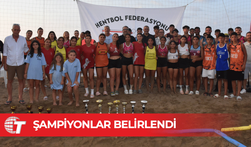 Girne Antis Plaj Hentbol Şampiyonası tamamlandı