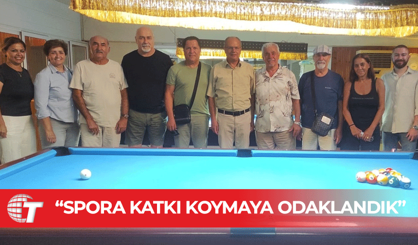 CTP Spor Komitesi, Kuzey Kıbrıs Bilardo Federasyonu’nu ziyaret etti