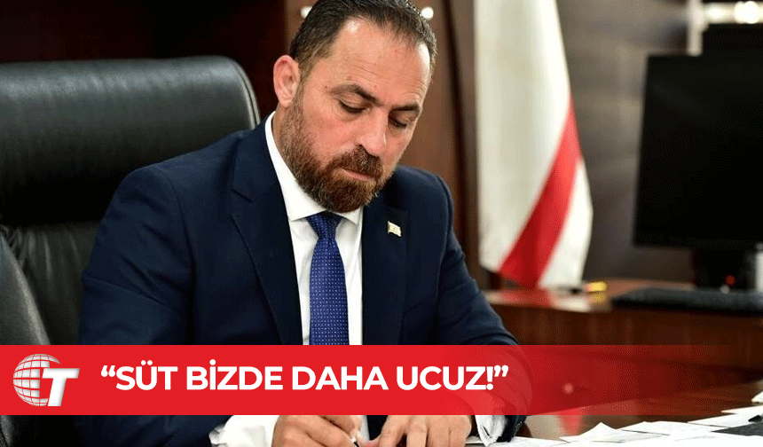 Tarım Bakanı Hüseyin Çavuş: Yaş sebze ile süt Güney Kıbrıs'a göre bizde daha ucuz