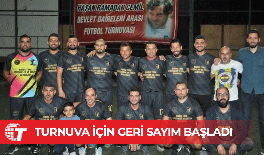 Hasan Ramadan Cemil Devlet Daireleri Arası Futbol Turnuvası 2025 için geri sayım başladı
