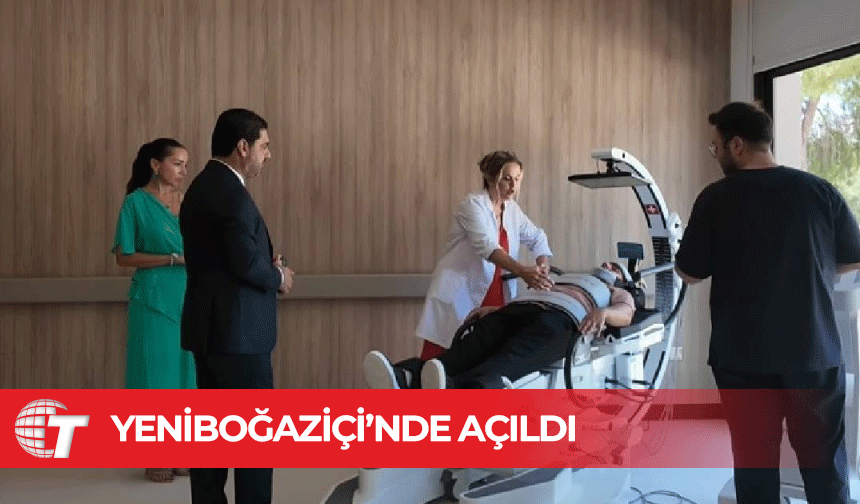 Kıbrıs’ın en donanımlı ‘Robotik Rehabilitasyon Merkezi’ Yeniboğaziçi’nde açıldı