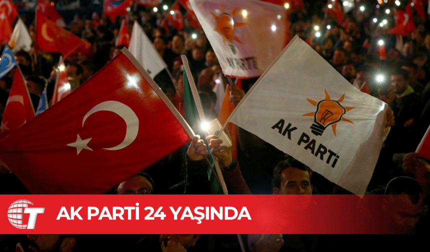 AK Parti 24'üncü yaşını kutluyor