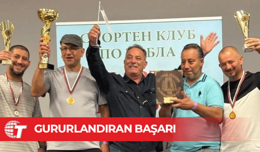 Kıbrıslı sporculardan Bulgaristan’da büyük başarı