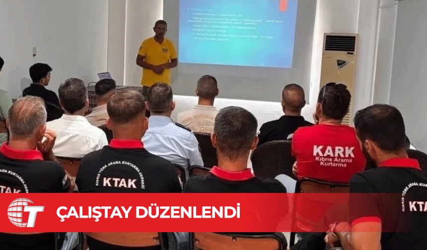 Sivil Afet Timi Derneği orman yangınları konusunda çalıştay düzenledi
