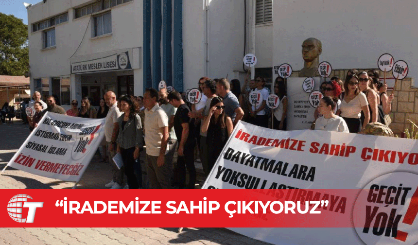 Atatürk Meslek Lisesi’nde uyarı grevi