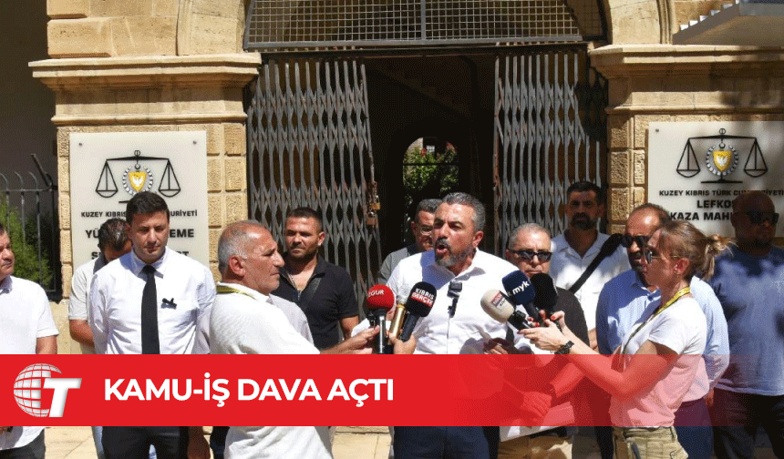Kamu-İş’ten Berova ve Emre’ye dava