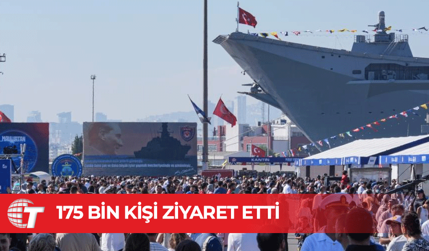 TEKNOFEST Mavi Vatan'ı 175 bin kişi ziyaret etti