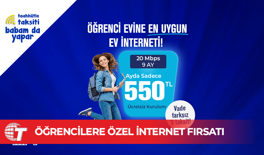 Dersler Kesintisiz, Eğlence Sınırsız! Nethouse’tan Öğrencilere Özel İnternet Fırsatı