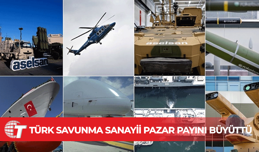 Türk savunma sanayii şirketleri Avrupa'da pazar payını büyüttü