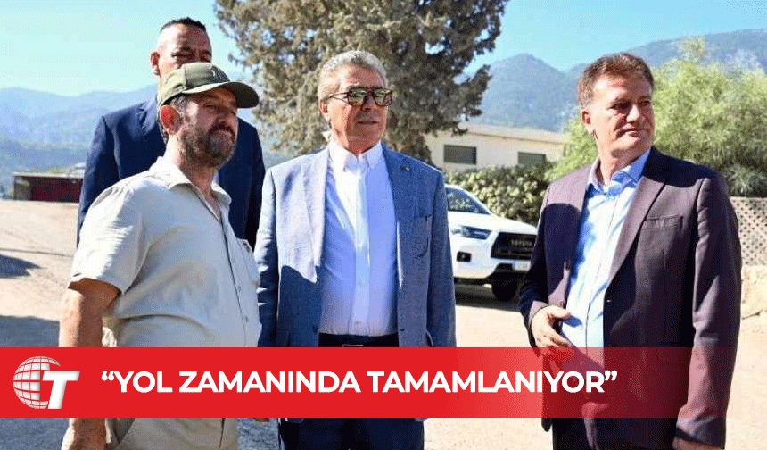 Üstel, Lapta Huzurevi ve Gençlik Kampı Yolunda inceleme yaptı