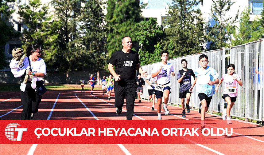 Çocuklar maraton heyecanına ortak oldu: Kahve Dünyası Çocuk Koşusu Tamamlandı